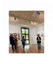 Inauguració de l'exposició "VIATGE EN UN CLIC" a Sant Vicenç de Montalt